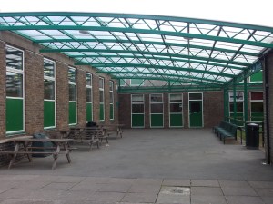 Trinity Lower courtyard