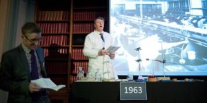 Mr Dexter at the RSC EIC 50th. School chemistry over 50 years